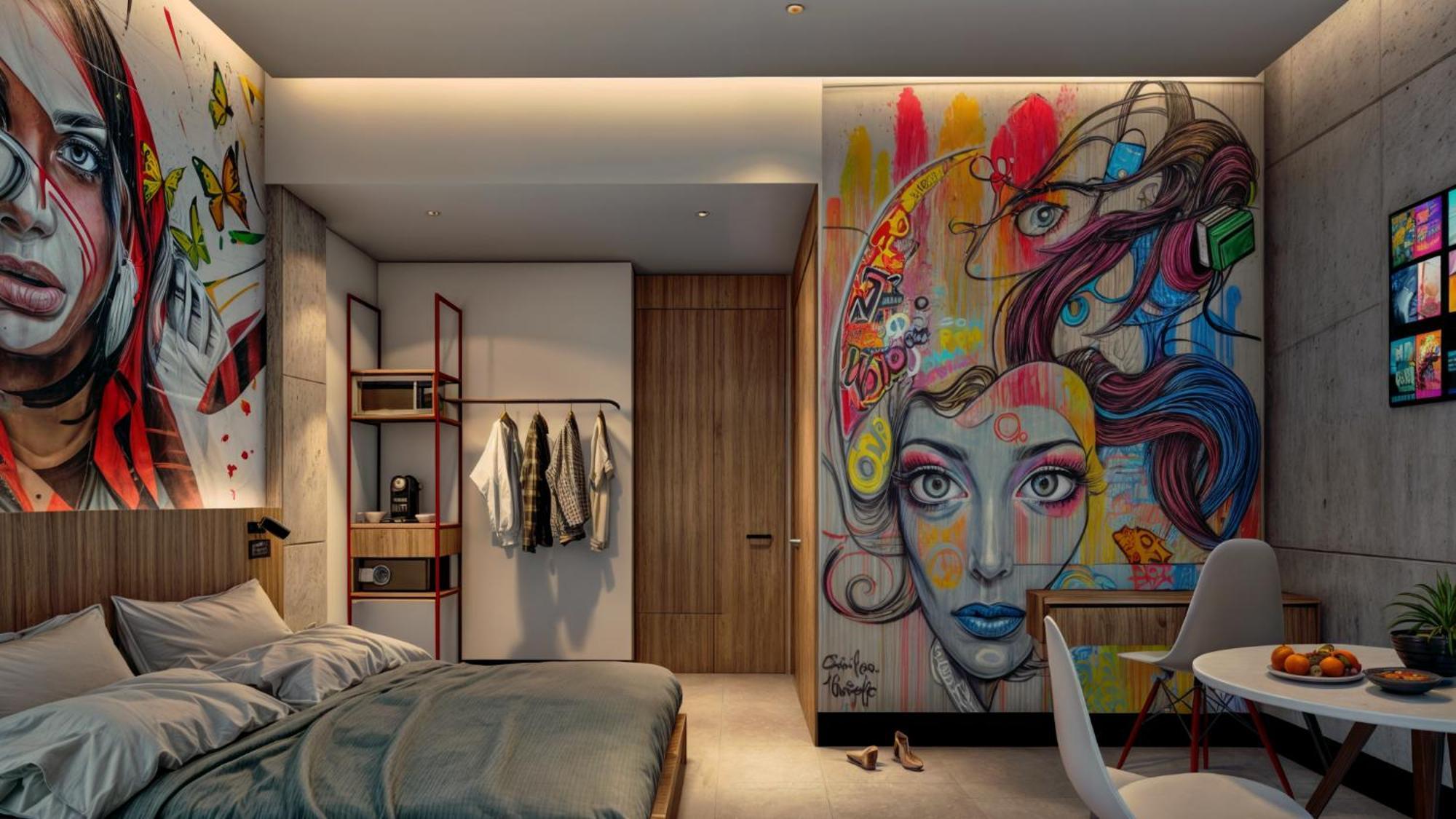 Street Art Hotel Roma México DF Exterior foto