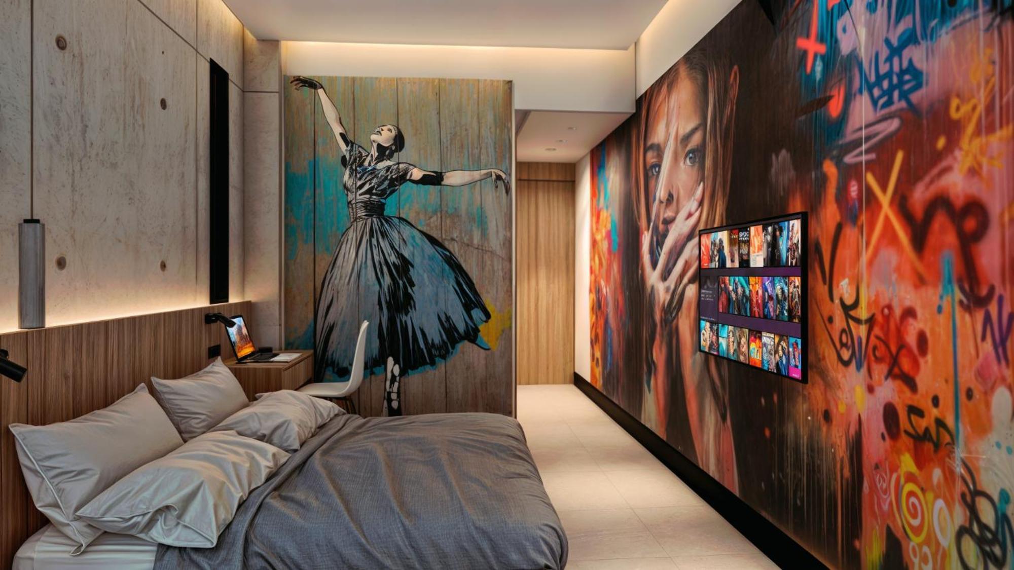 Street Art Hotel Roma México DF Exterior foto