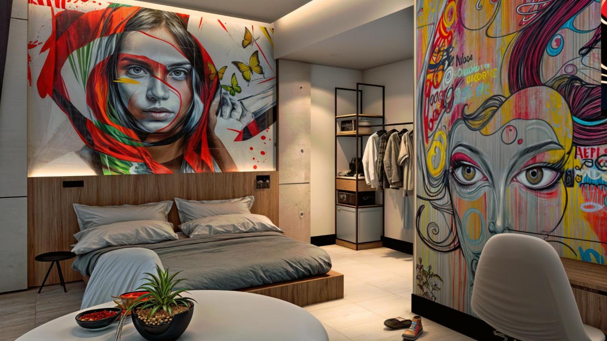 Street Art Hotel Roma México DF Exterior foto